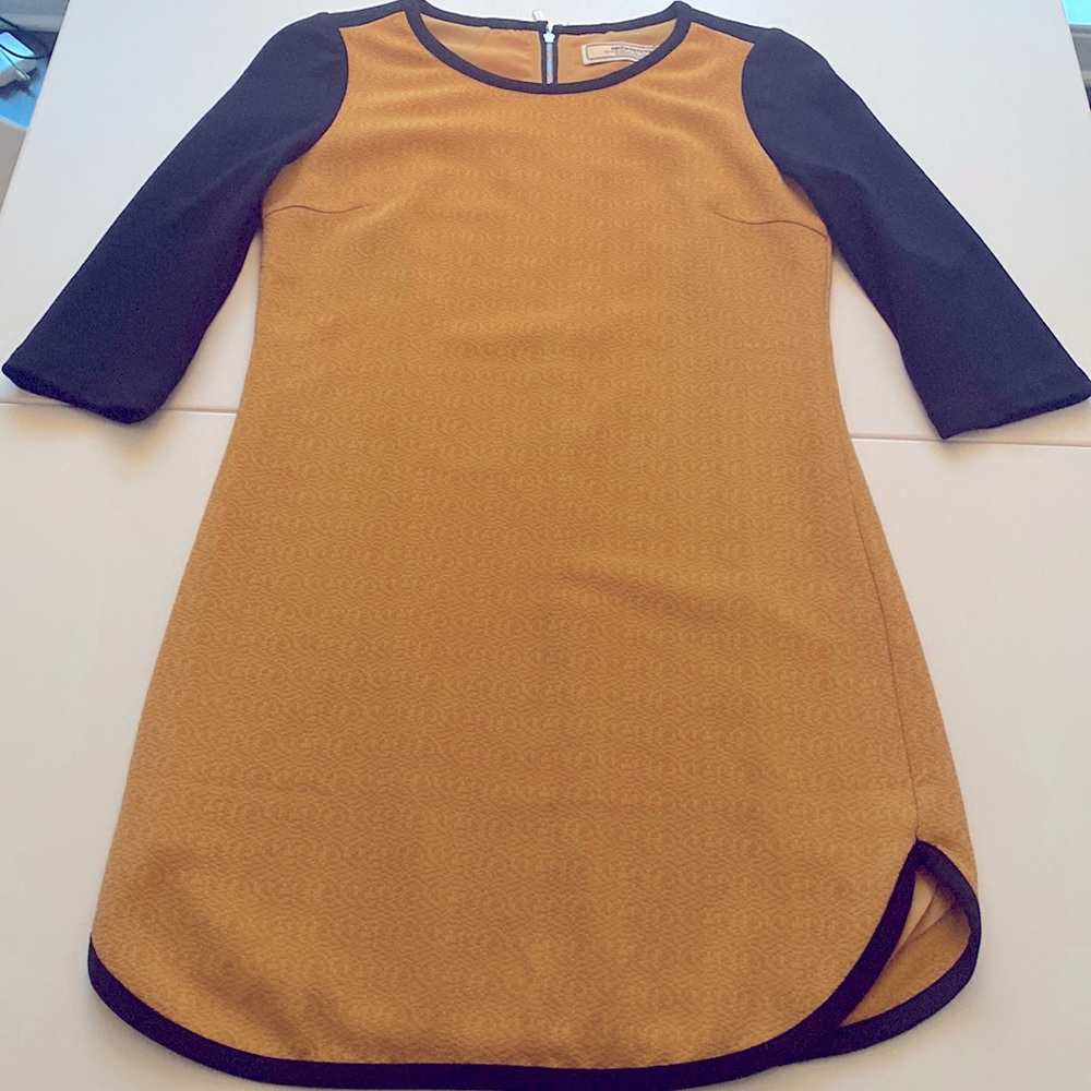 Vanilla chocolate small dress black and yellow